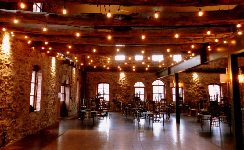 Brotherhood Winery Lighting by Hourglass Lighting