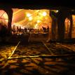 Tent Entrance Pattern Projection