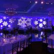 Hourglass Lighting Snowflake Projections